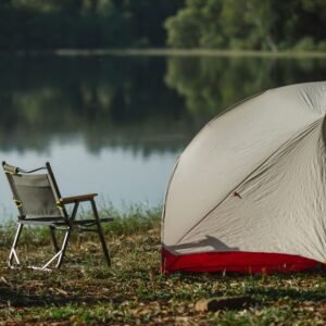 2 Person Waterproof Dome Camping Tent, Easy Setup Portable Tent for Outdoor Hiking Backpacking